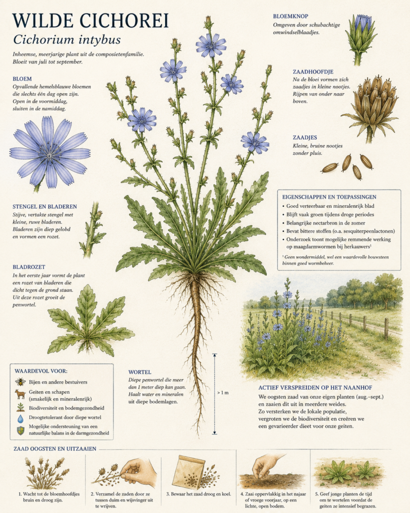 Wilde cichorei (Cichorium intybus): Een overzicht